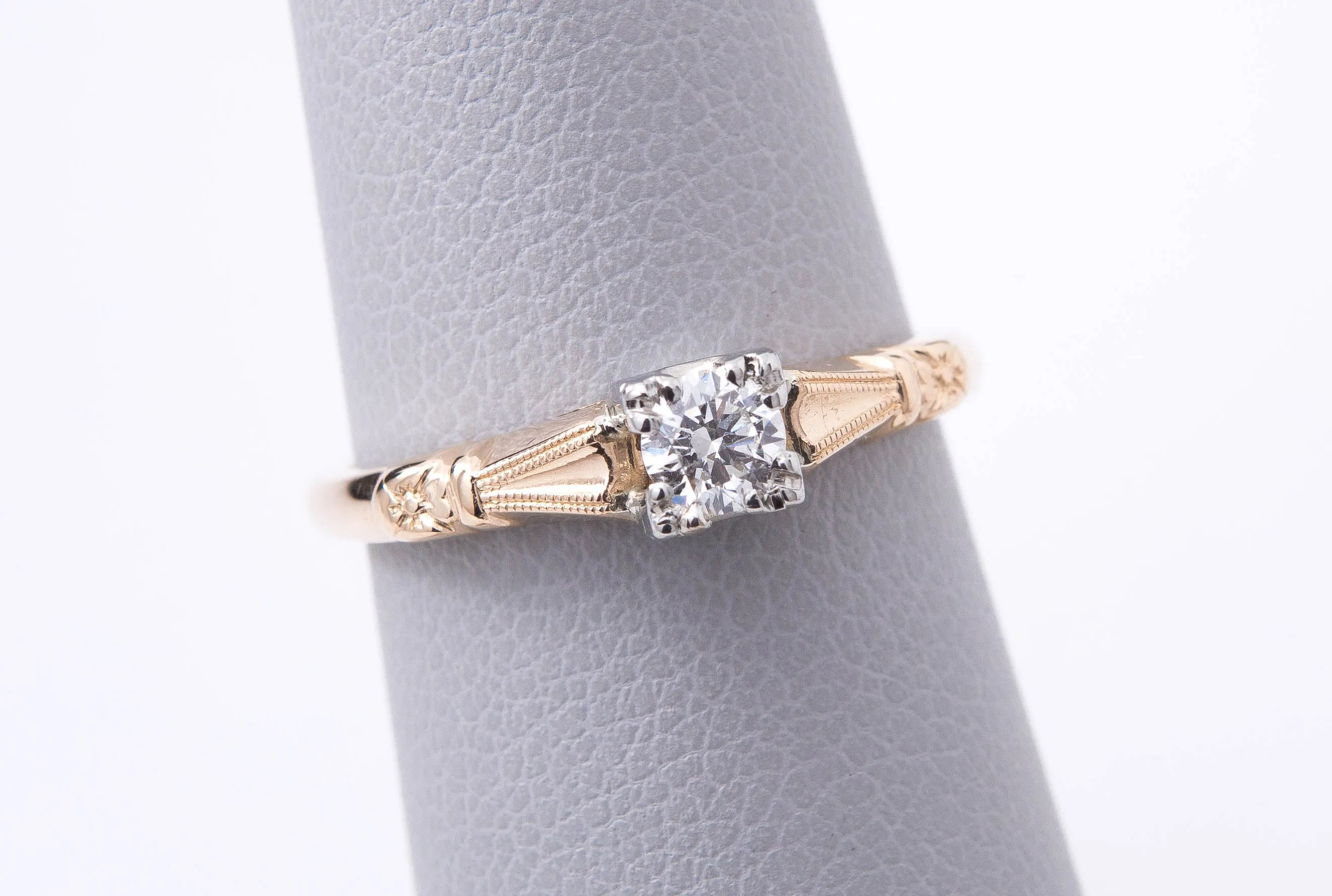 Estate Diamond Engagement Ring