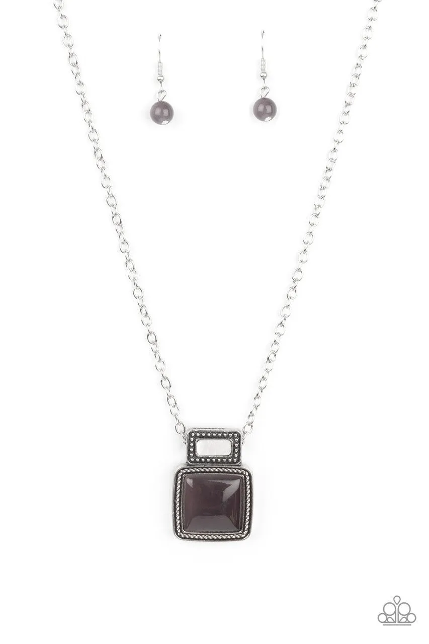 Ethereally Elemental Silver Paparazzi Necklace