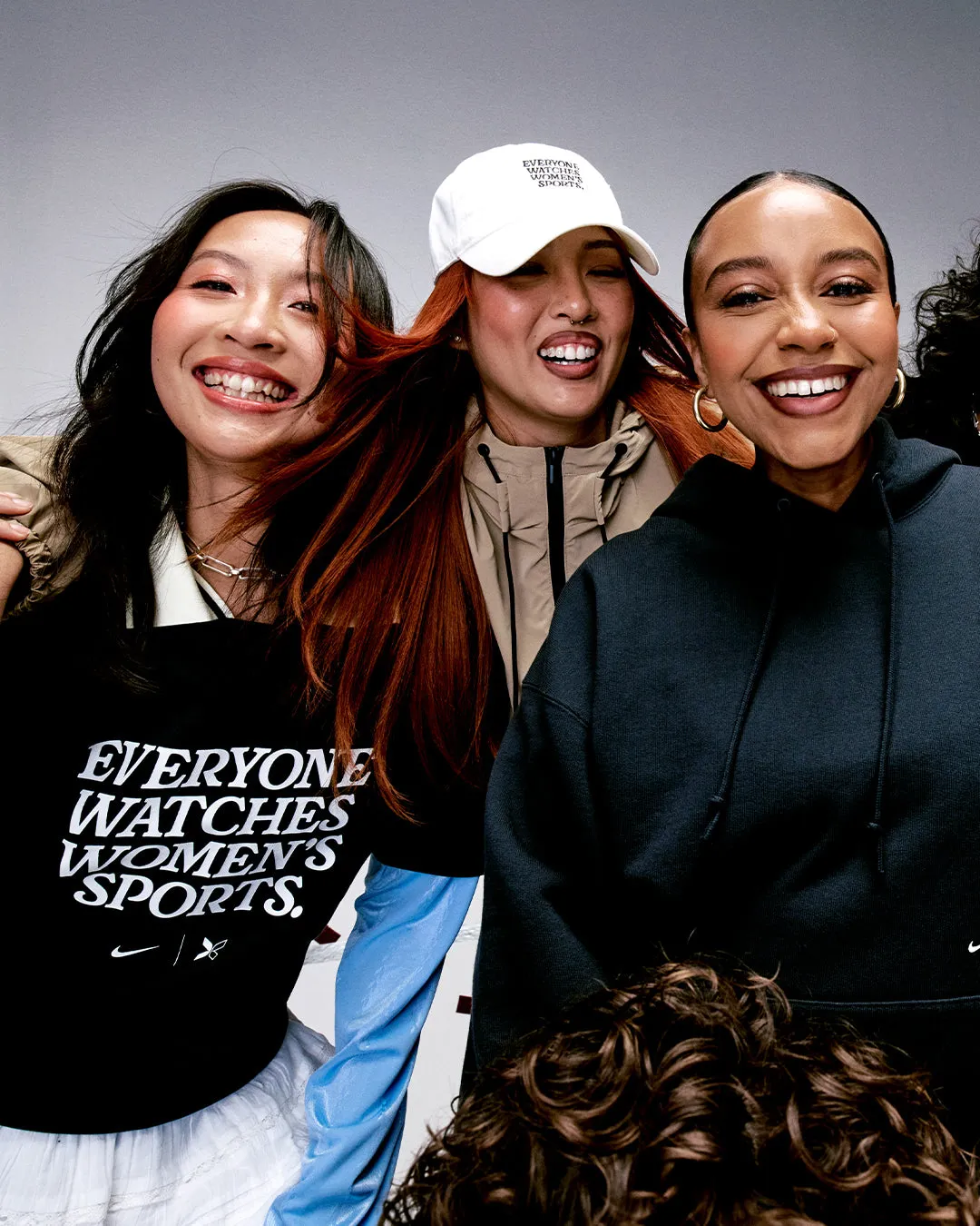 Everyone Watches Women's Sports™ Black Tee