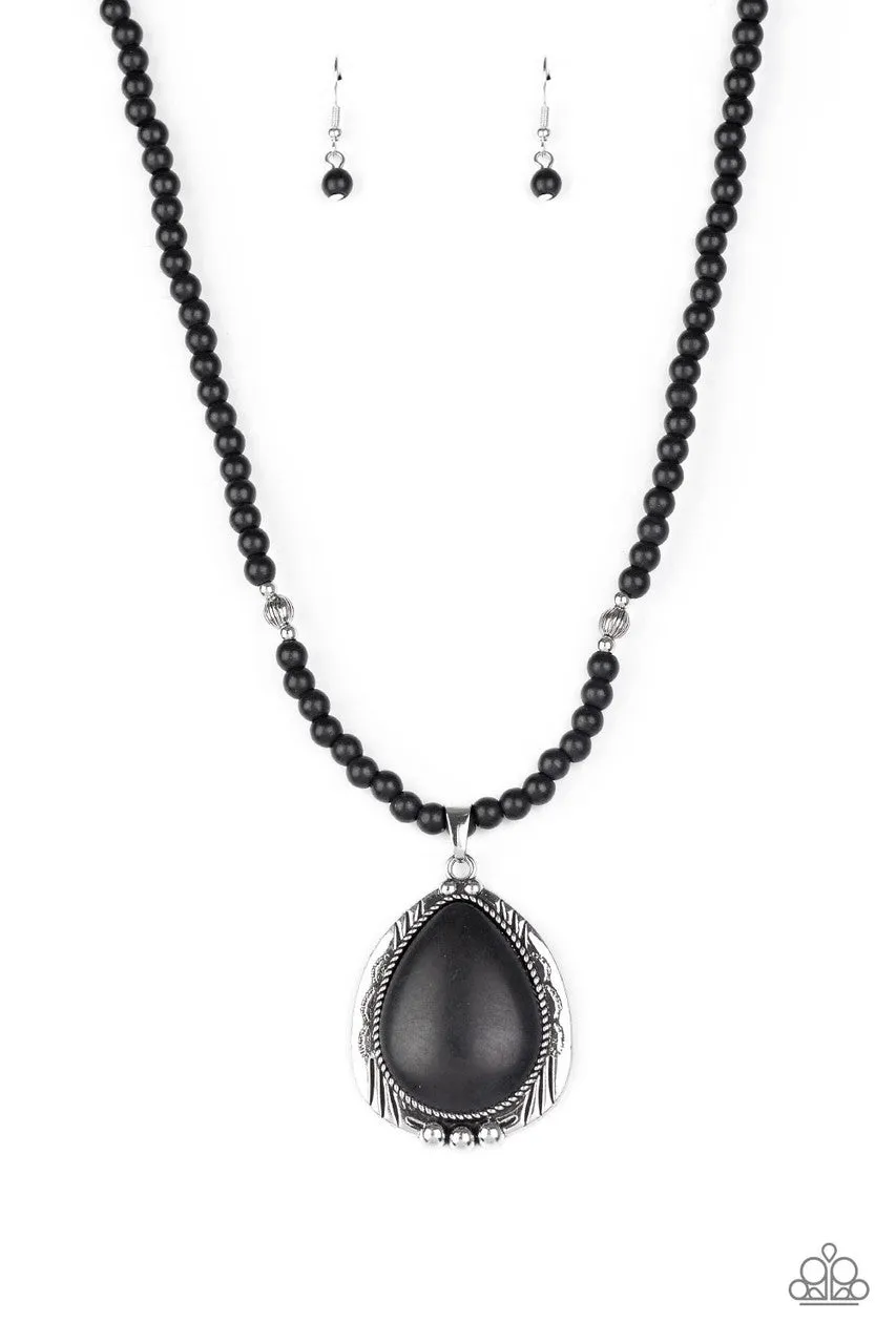 Evolution Black Paparazzi Necklace