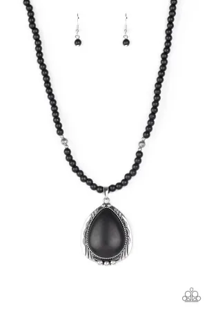 Evolution Black Paparazzi Necklace