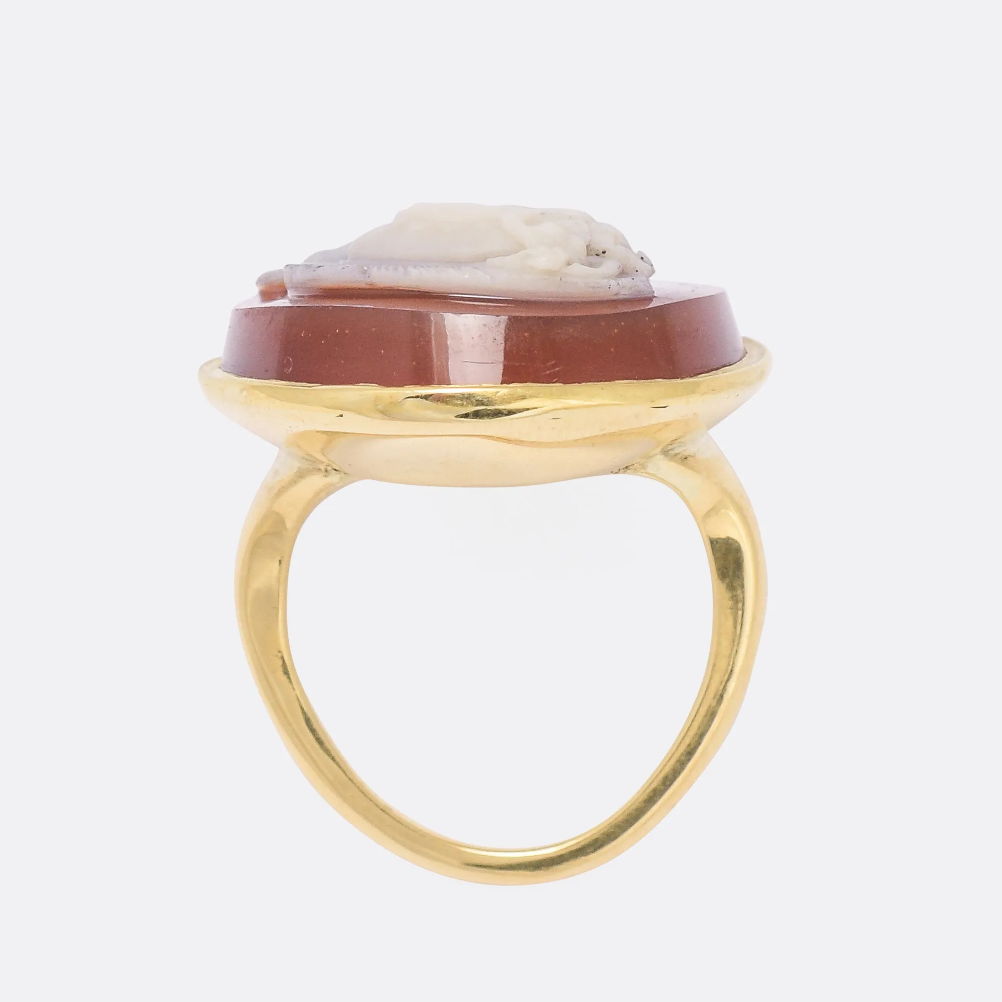 Georgian "Thessalonike of Macedon" Cameo Ring