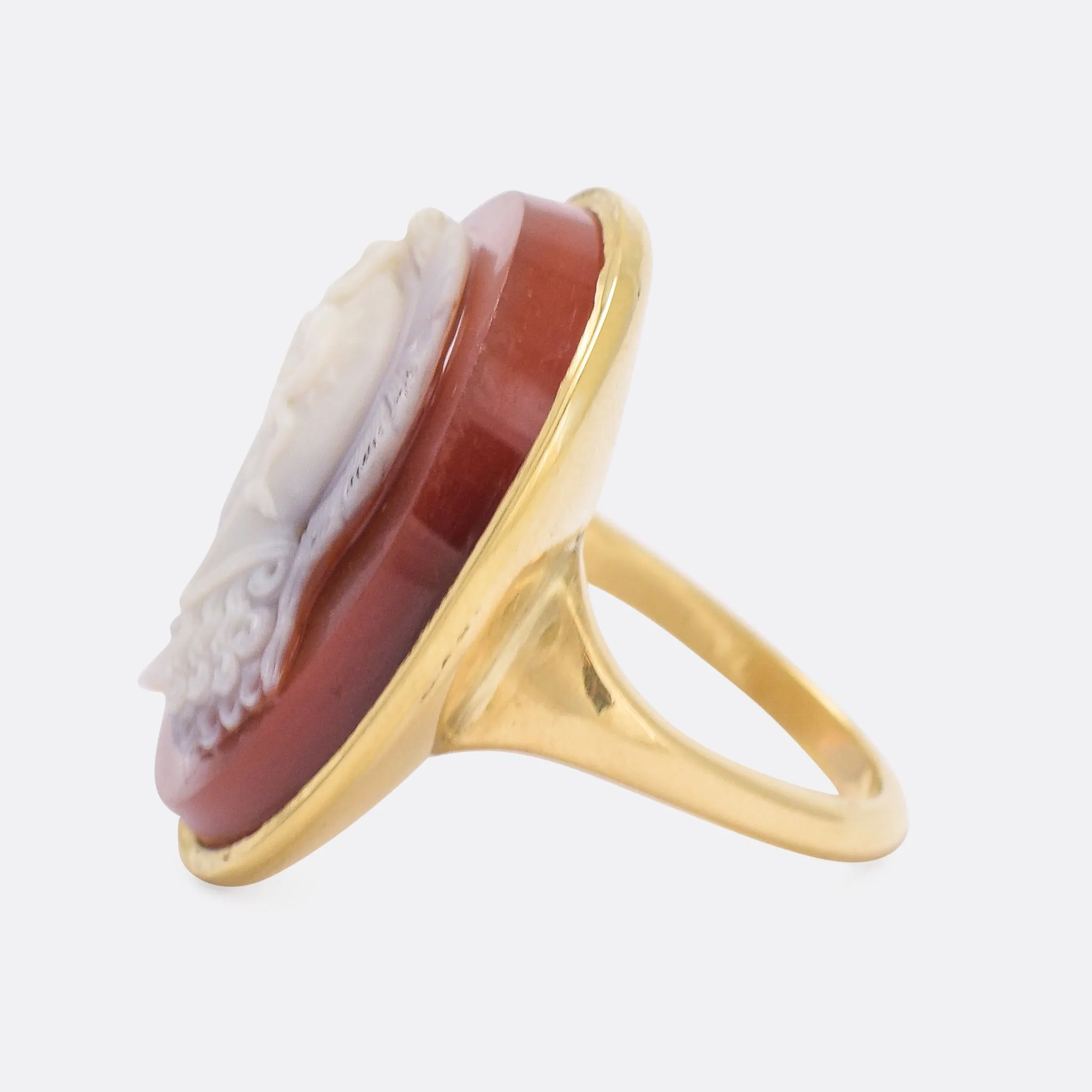 Georgian "Thessalonike of Macedon" Cameo Ring