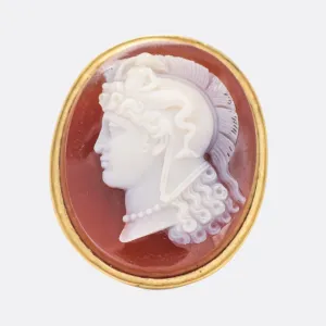 Georgian "Thessalonike of Macedon" Cameo Ring