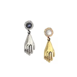Giving Hand Drop Earrings