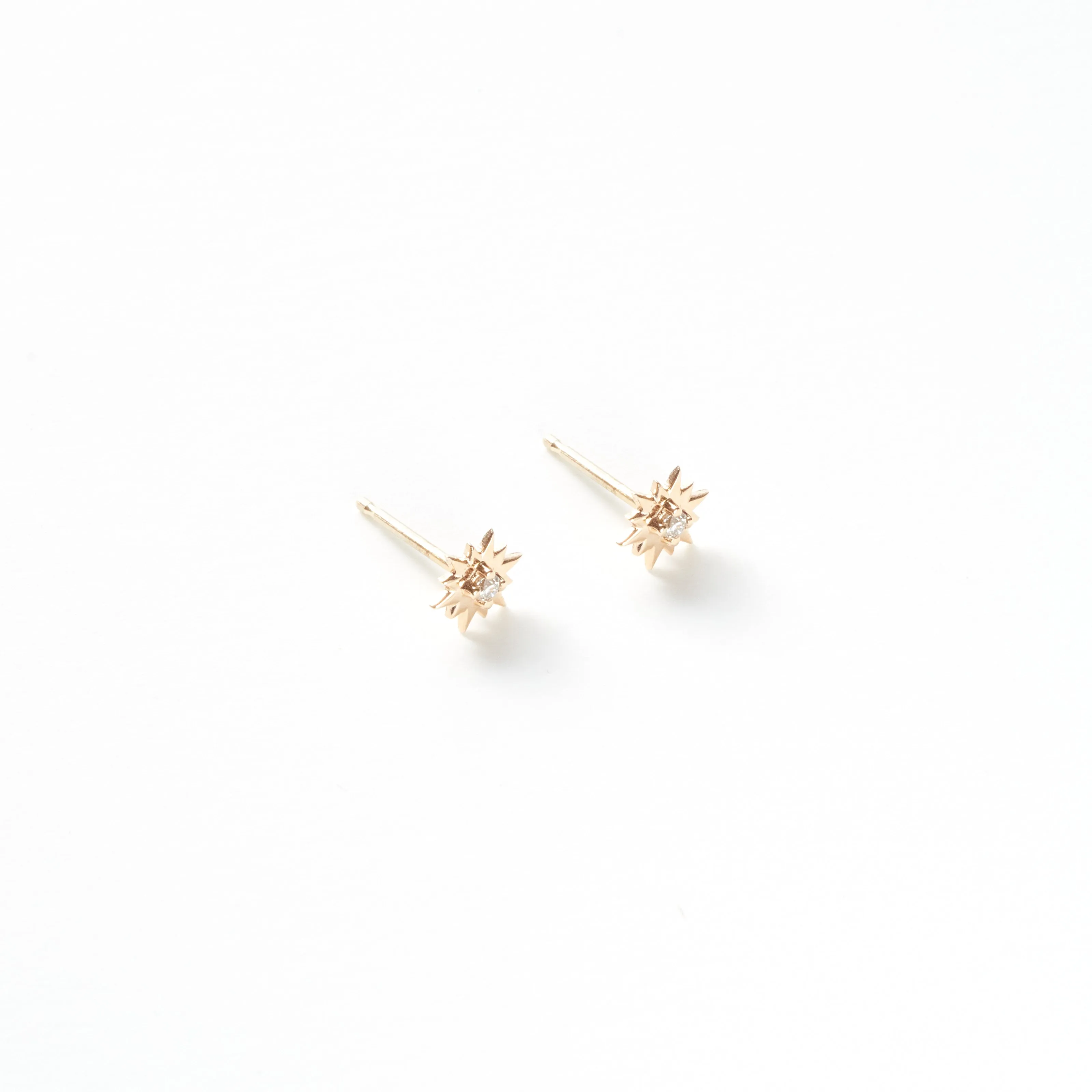 Gold Shooting Star Earrings
