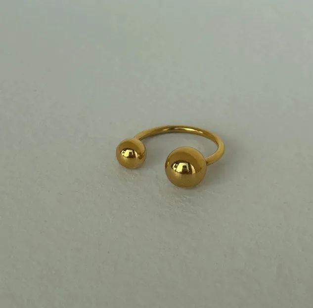 Golden Dazzle Open Rings