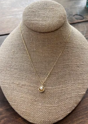 GSA Shell Pearl Necklace