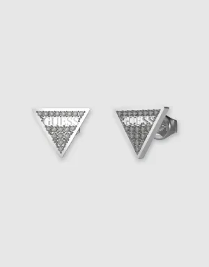Guess Logo Triangle Studs