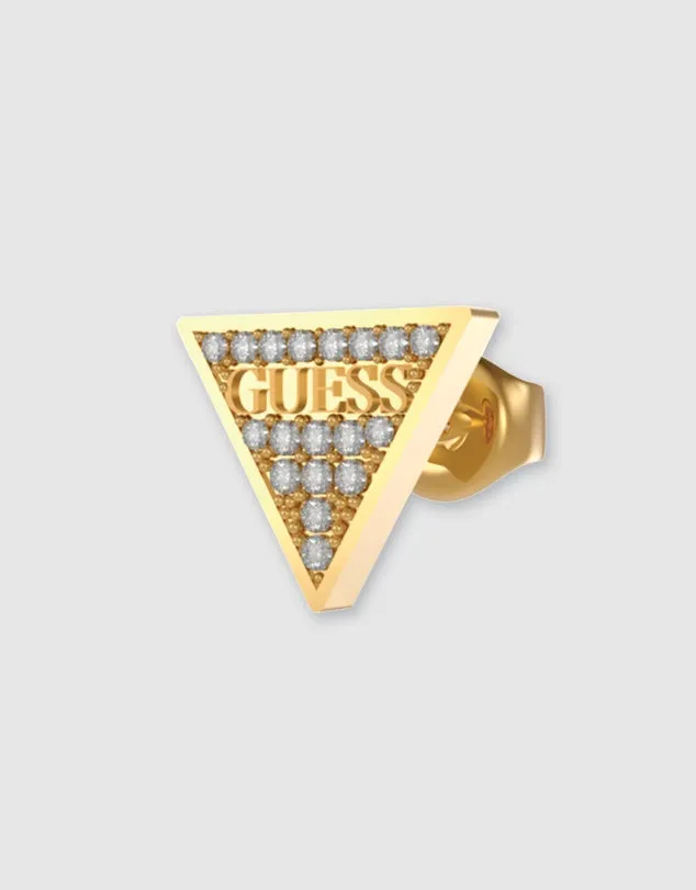 Guess Logo Triangle Studs