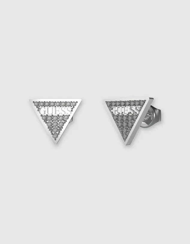 Guess Logo Triangle Studs