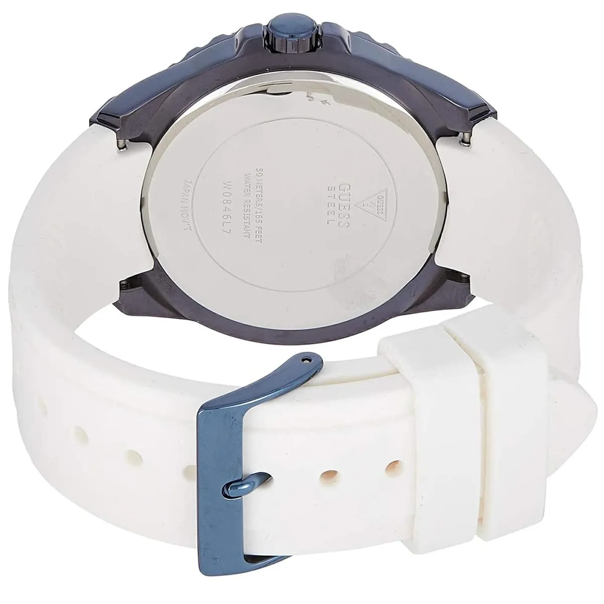 Guess Starlight White Silicone Band Women's Watch W0846L7