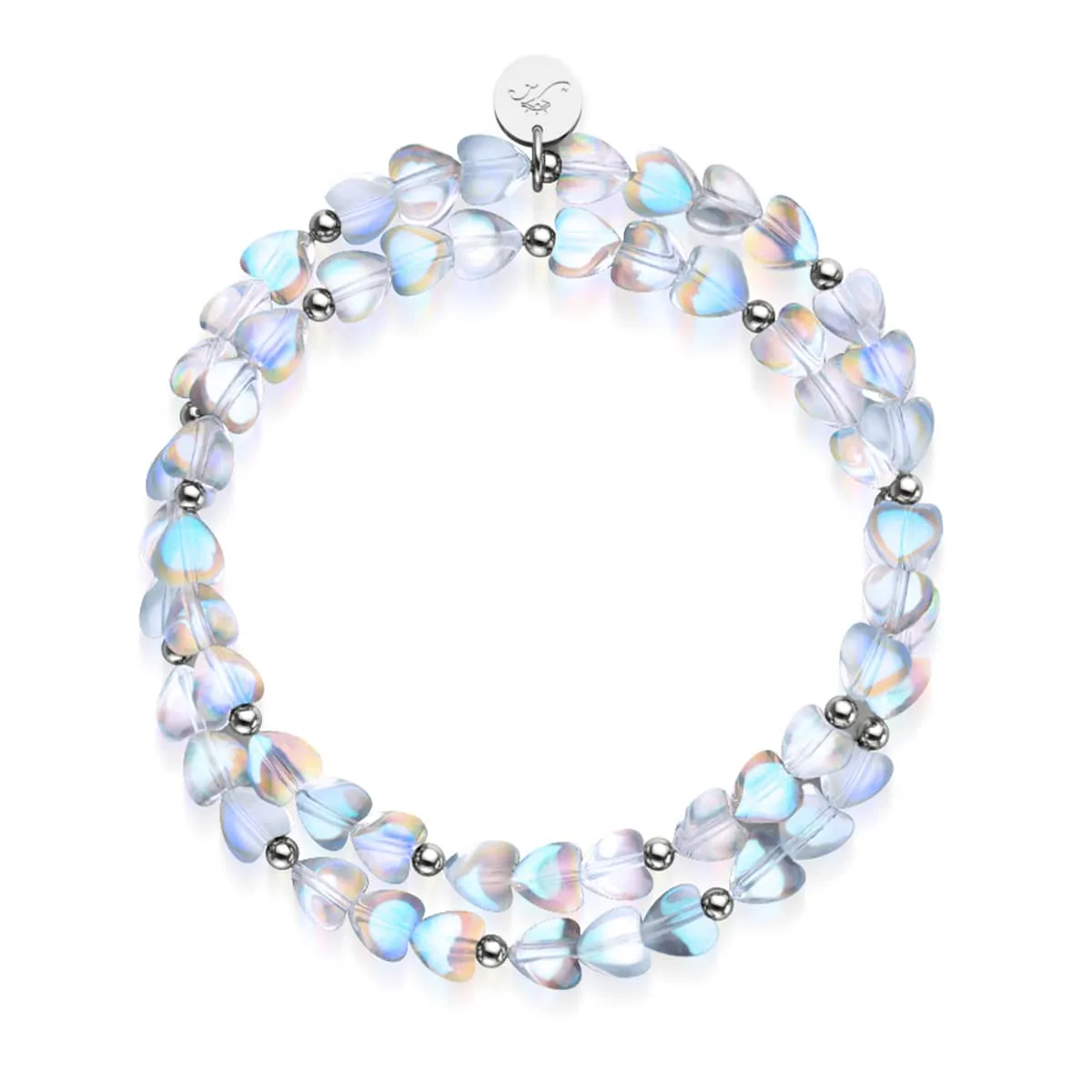 Heart to Heart | .925 Sterling Silver | Fairy Glass Wrap