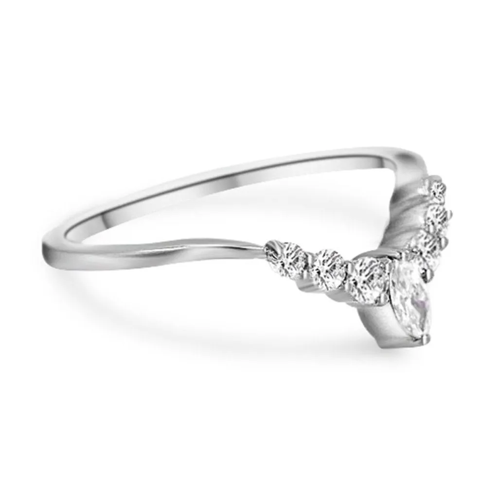 HEATHER | Diamond Wedding Band
