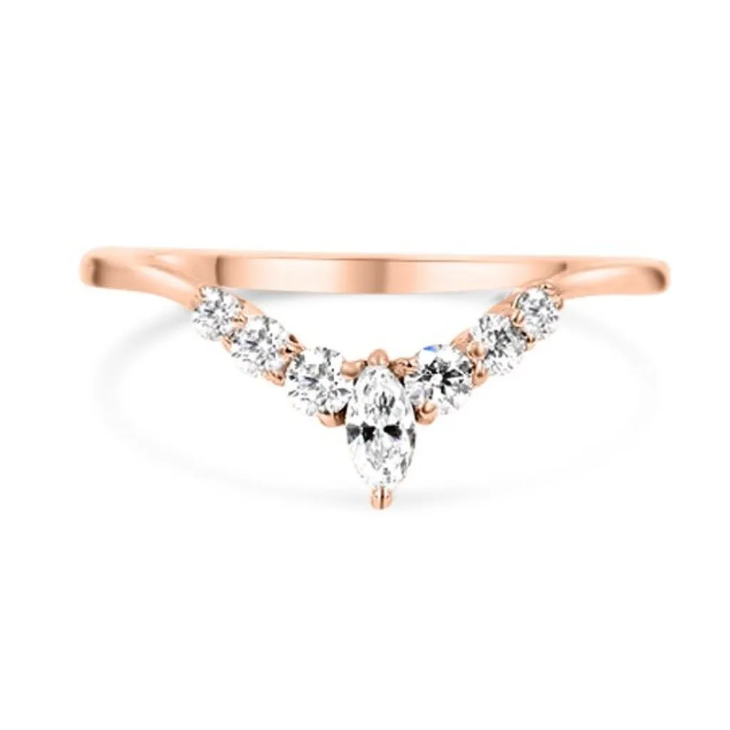 HEATHER | Diamond Wedding Band