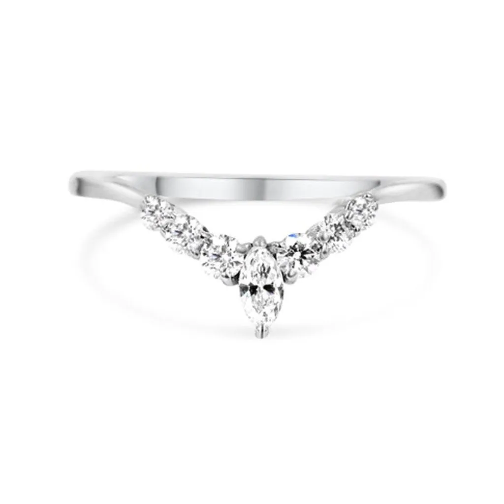 HEATHER | Diamond Wedding Band