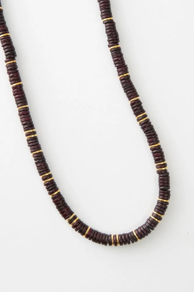 Heishi Necklace, Koko