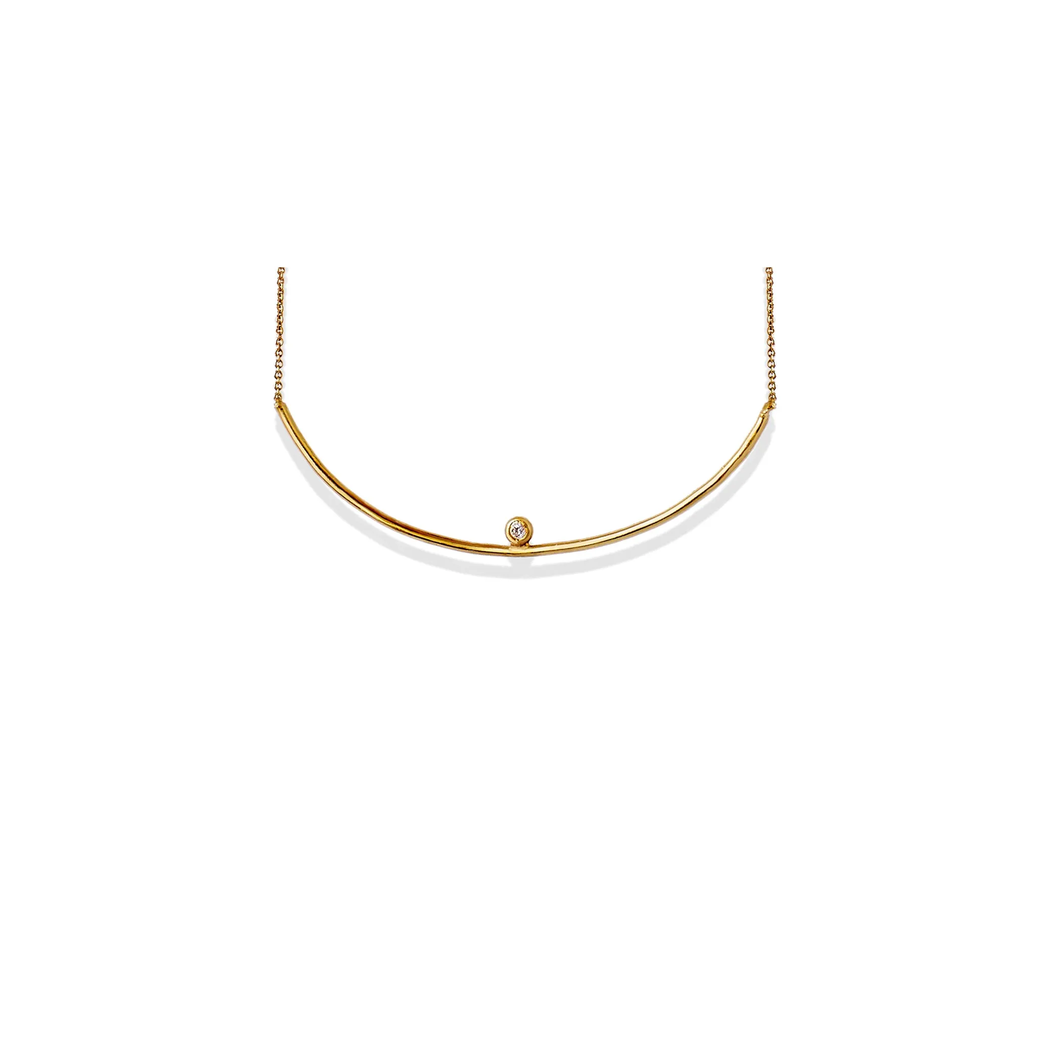 Helix Moon Necklace