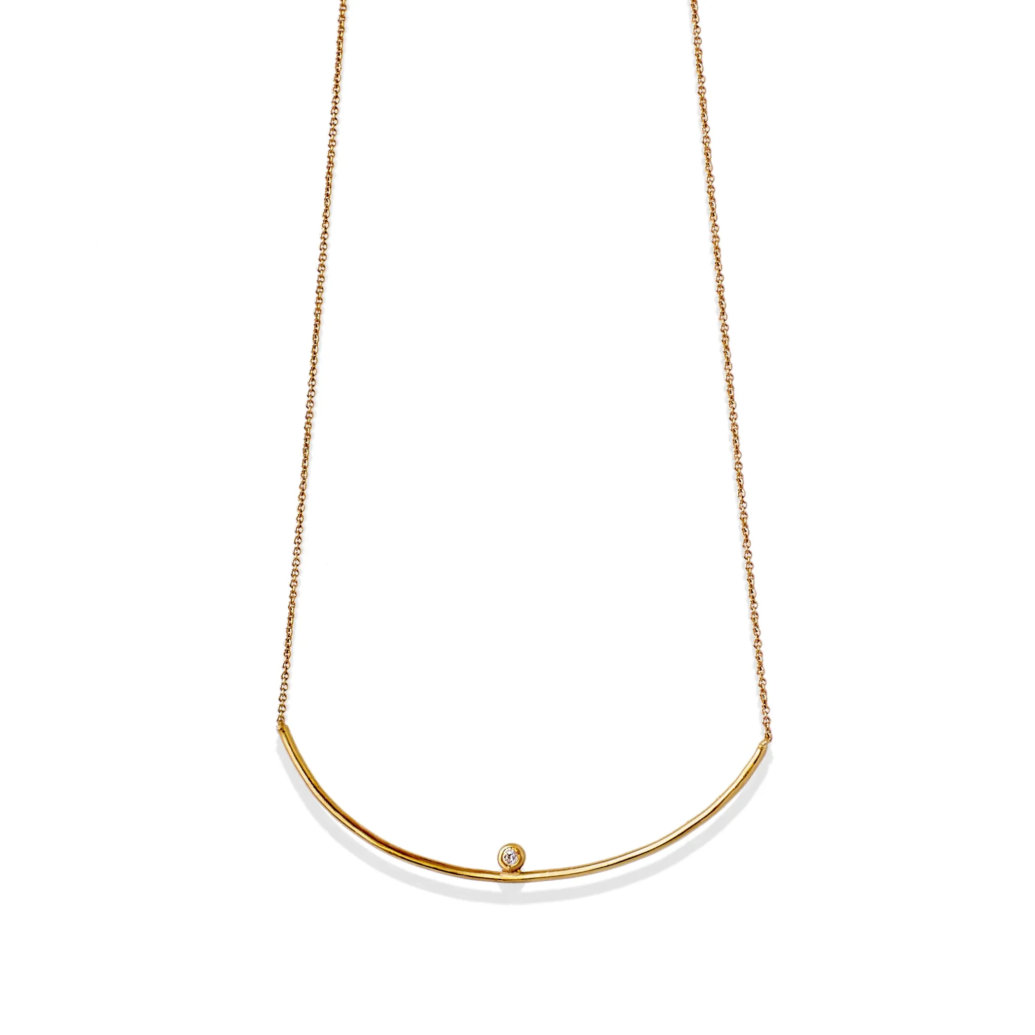 Helix Moon Necklace