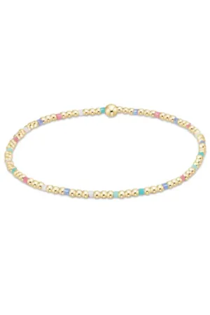 Hope Sincerity Pattern 2mm Bracelet Hot Mess SS25