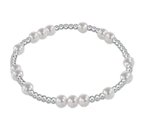 Hope Unwritten Sterling 5mm Bead Bracelet Pearl