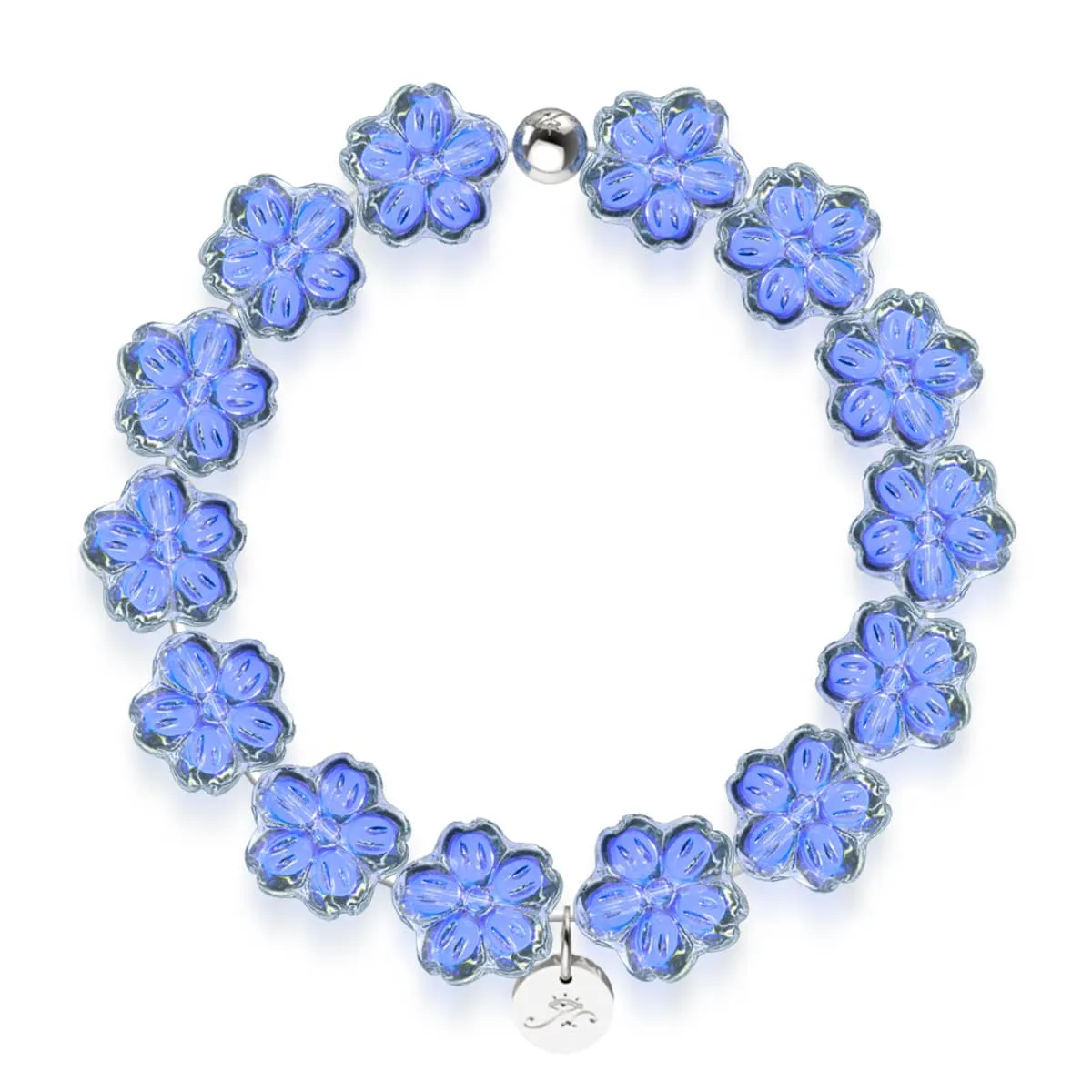 Ice Flowers | Fairy Glass Bracelet