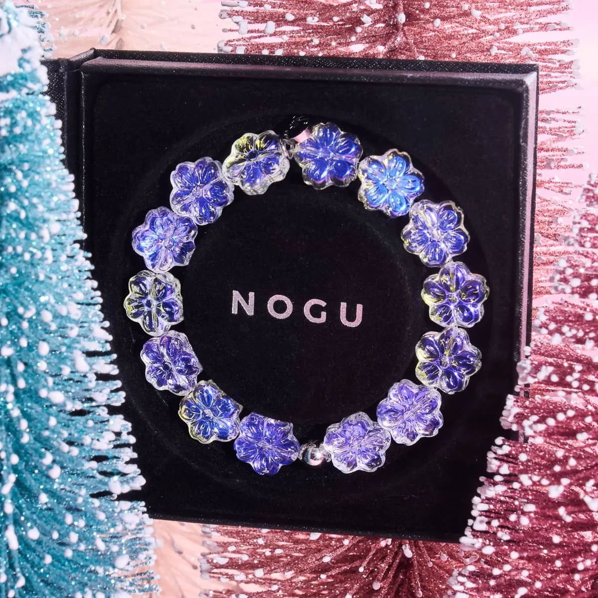 Ice Flowers | Fairy Glass Bracelet