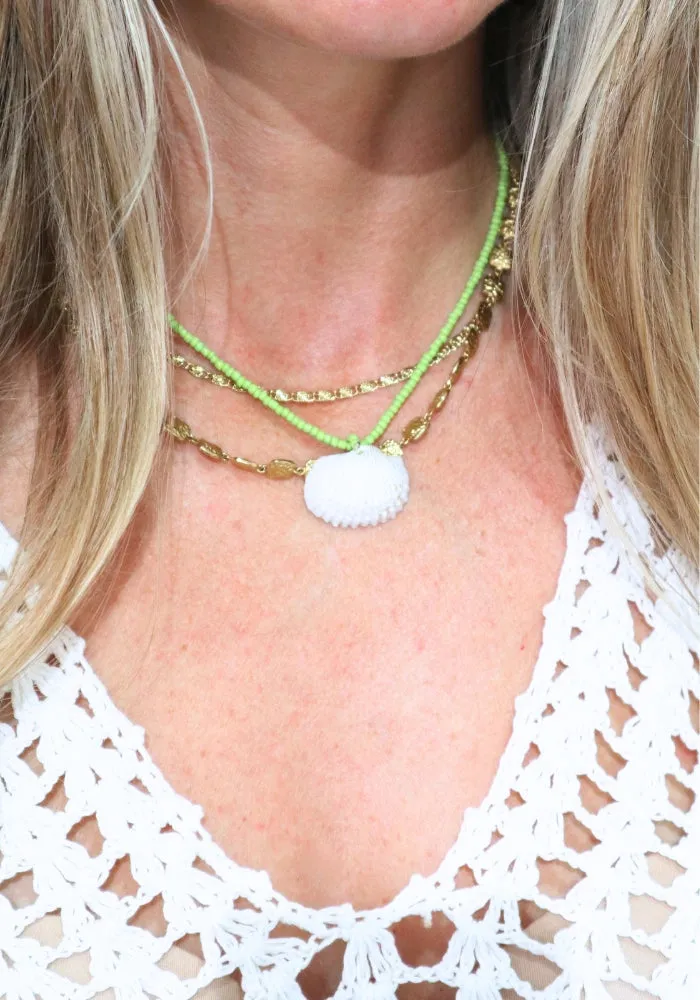 Inu Necklace - Moss