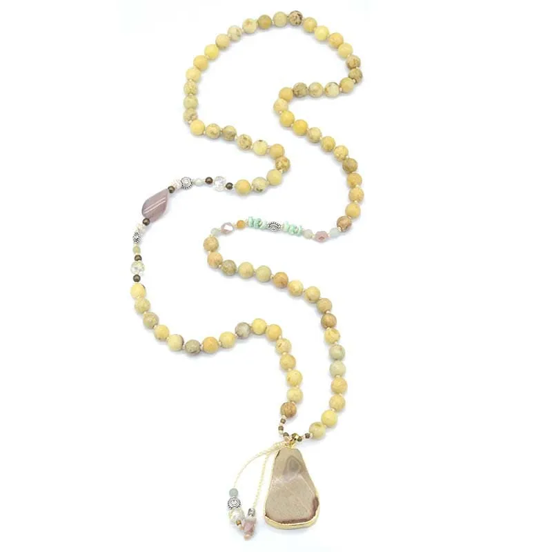 Jasmine Stone Necklace