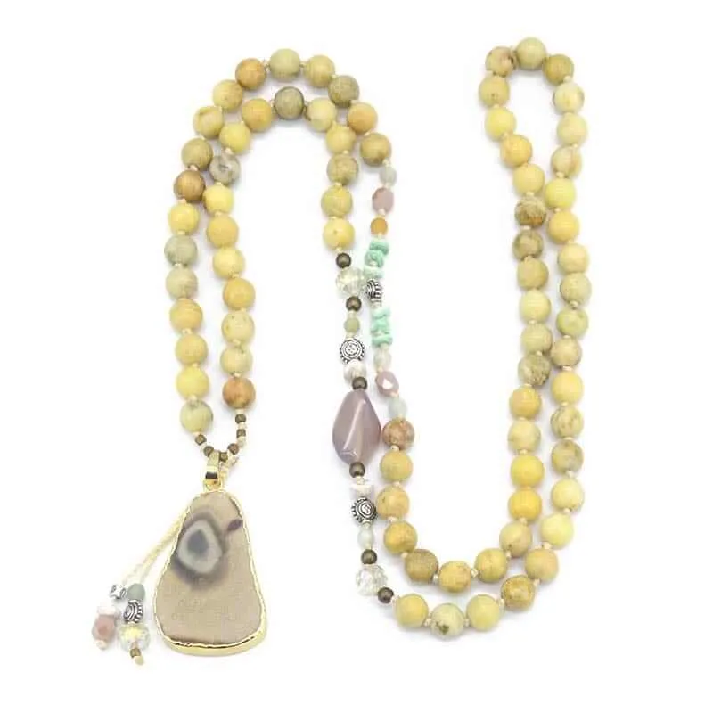Jasmine Stone Necklace
