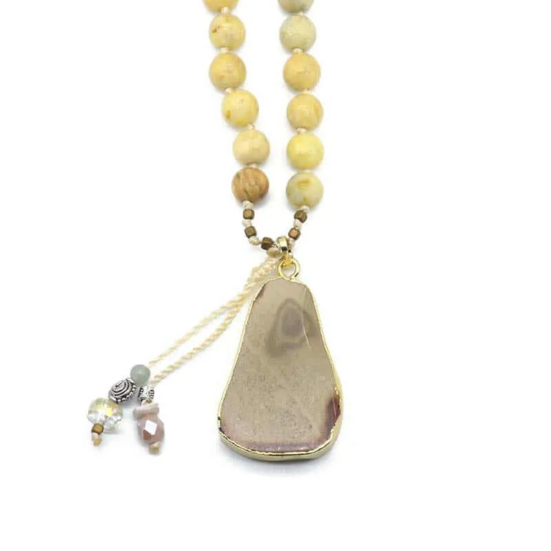 Jasmine Stone Necklace