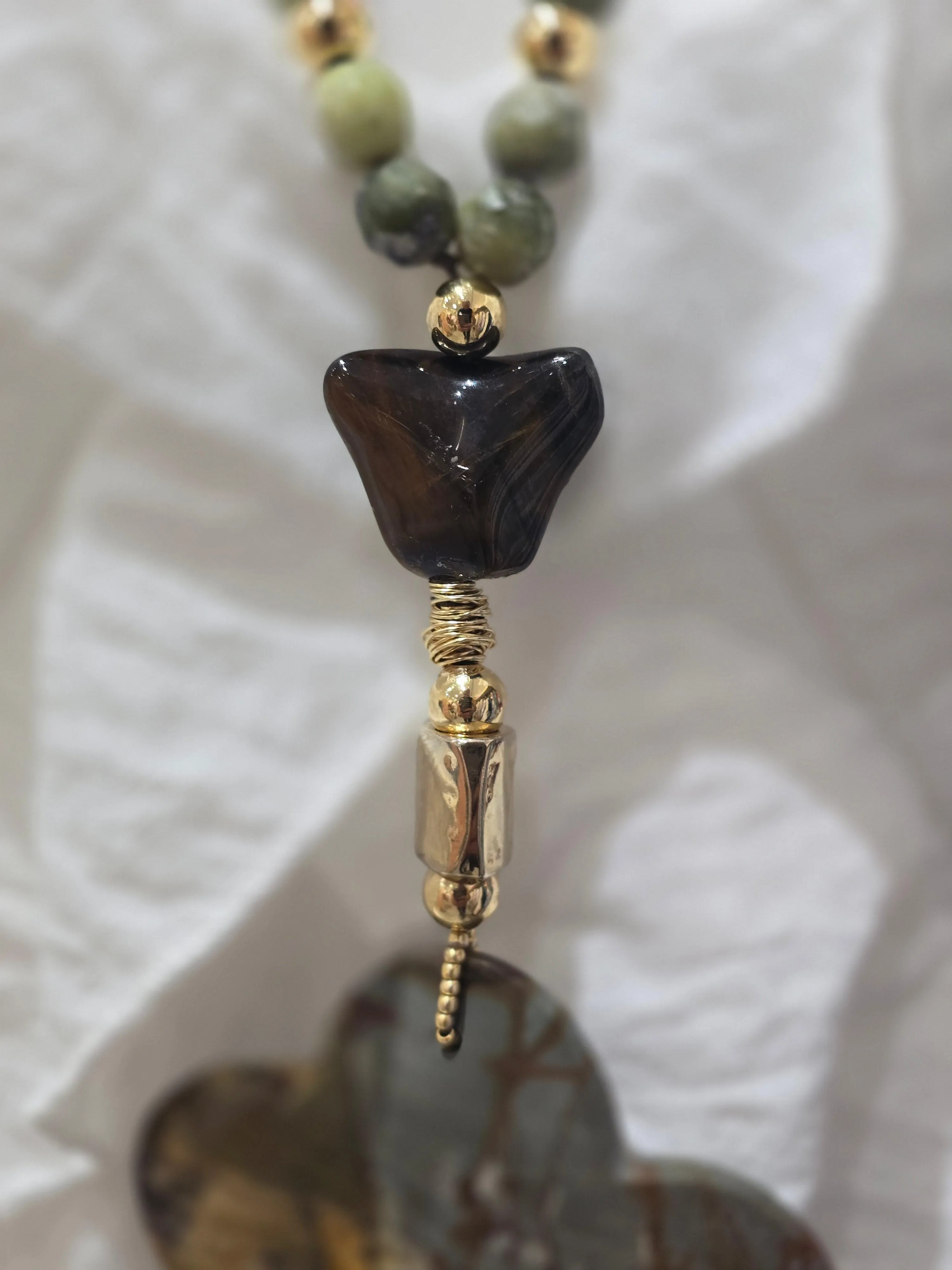 Jasper Natural Stone Necklaces