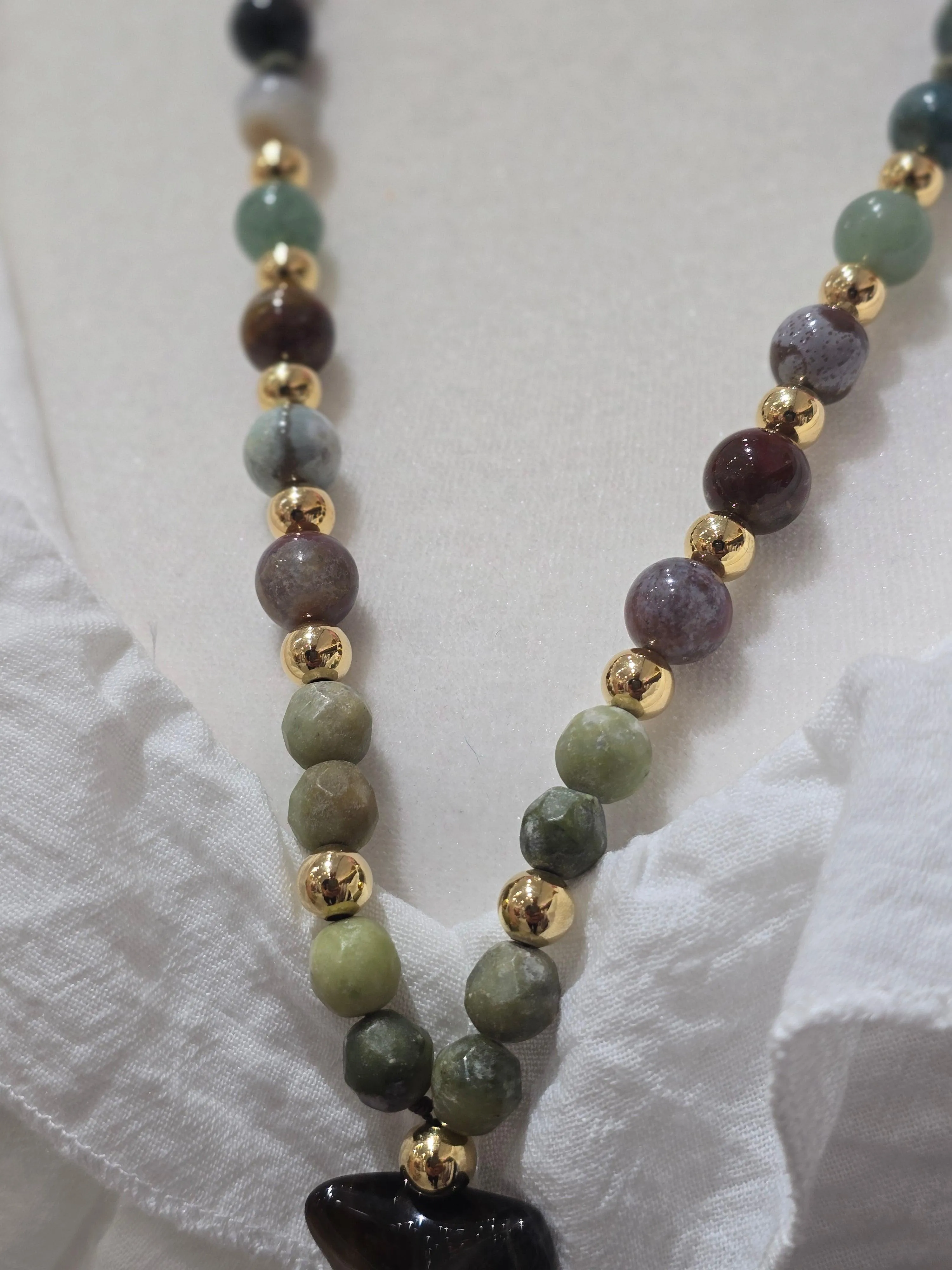 Jasper Natural Stone Necklaces