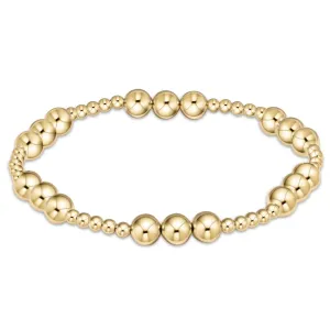 Joy Pattern 6mm Bead Bracelet