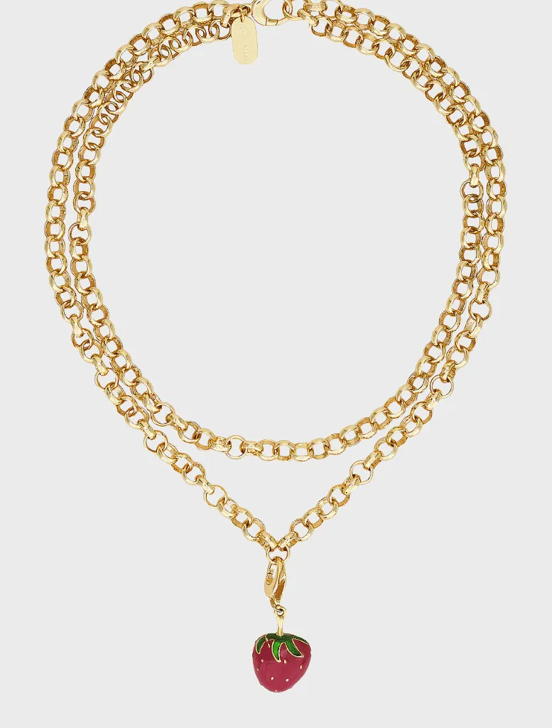 Juicy Af Necklace - Gold
