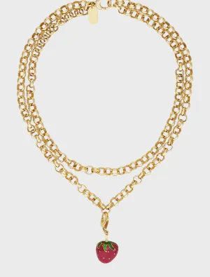 Juicy Af Necklace - Gold