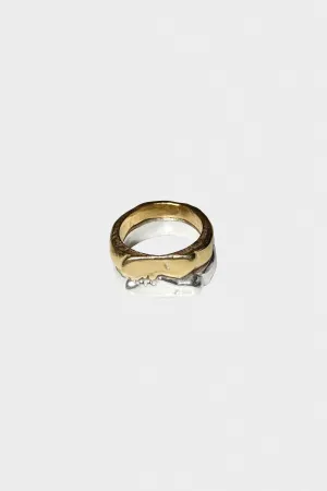 Kiss Rings in Sterling Silver & Gold