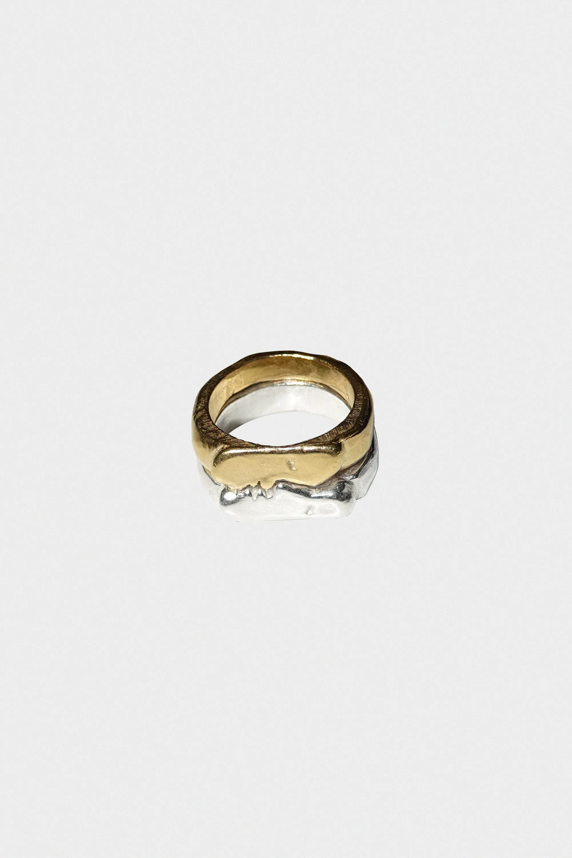 Kiss Rings in Sterling Silver & Gold