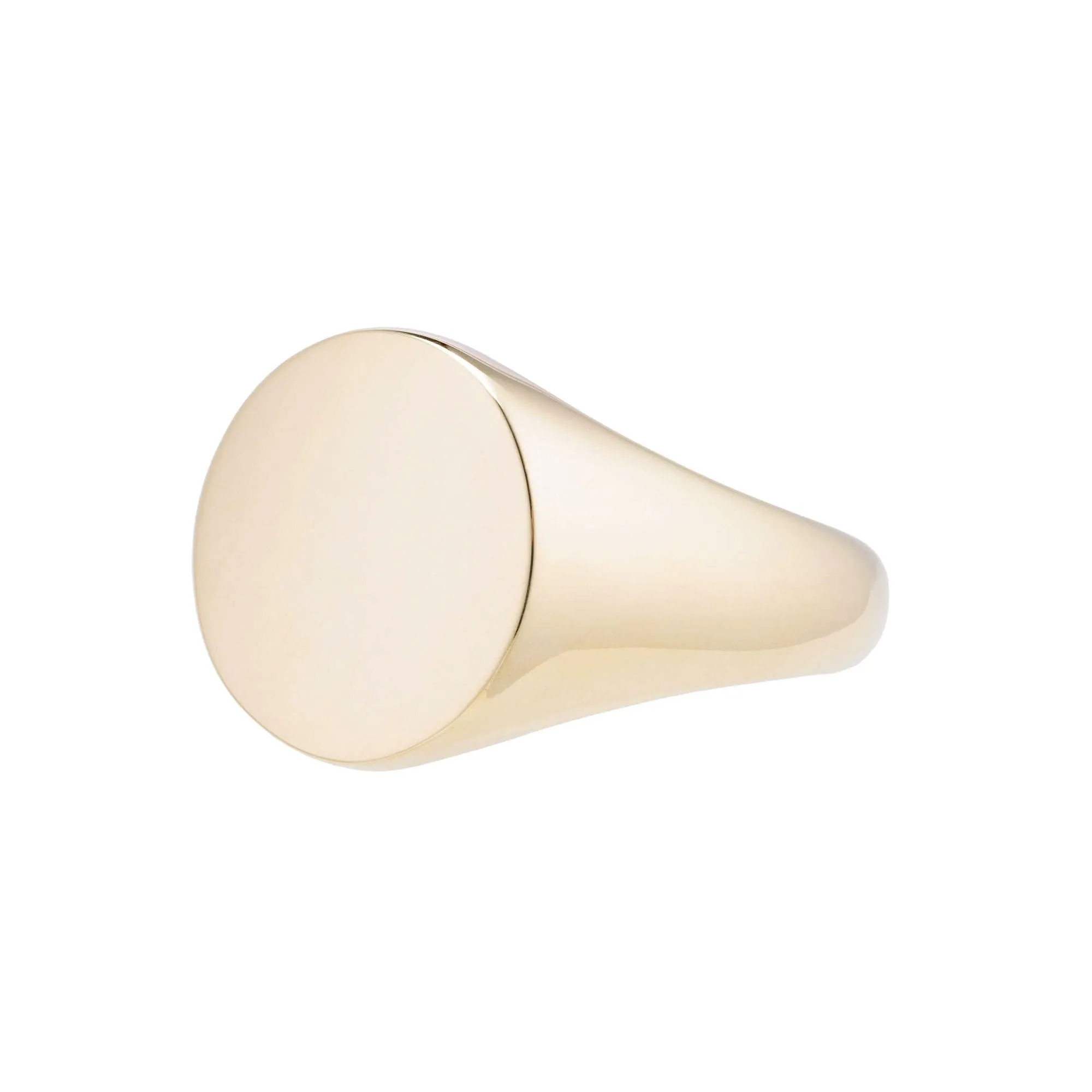 Large Round Signet Ring