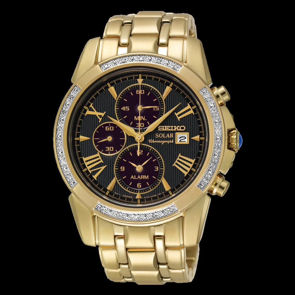 Le Grand Sports Mens Alarm Chronograph