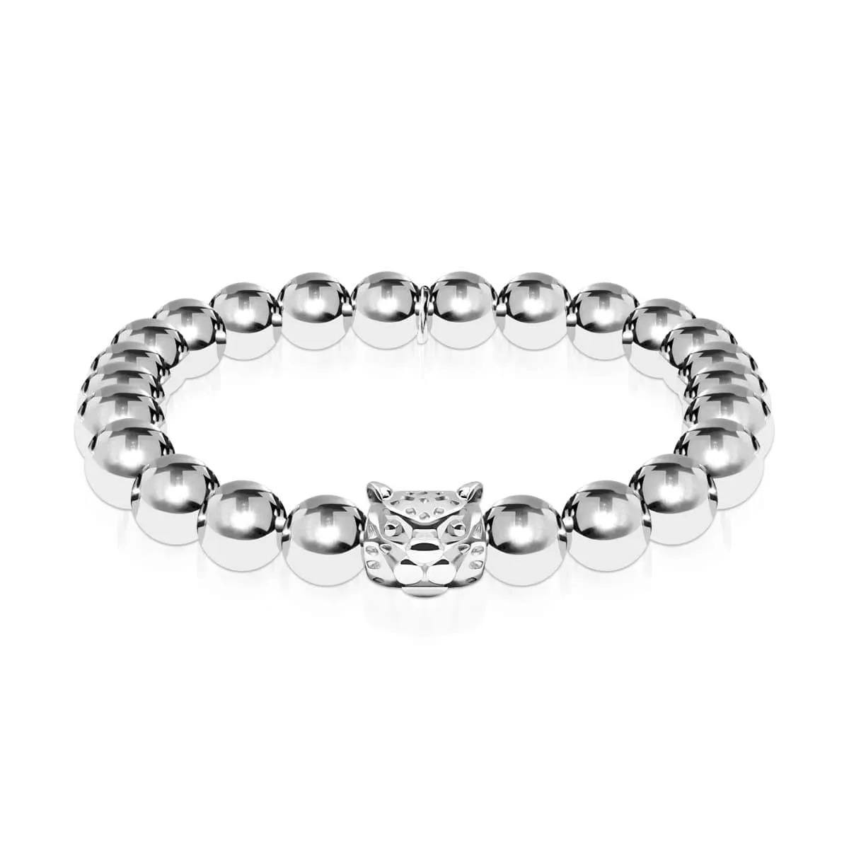 Leopard | Silver | Crystal Cat