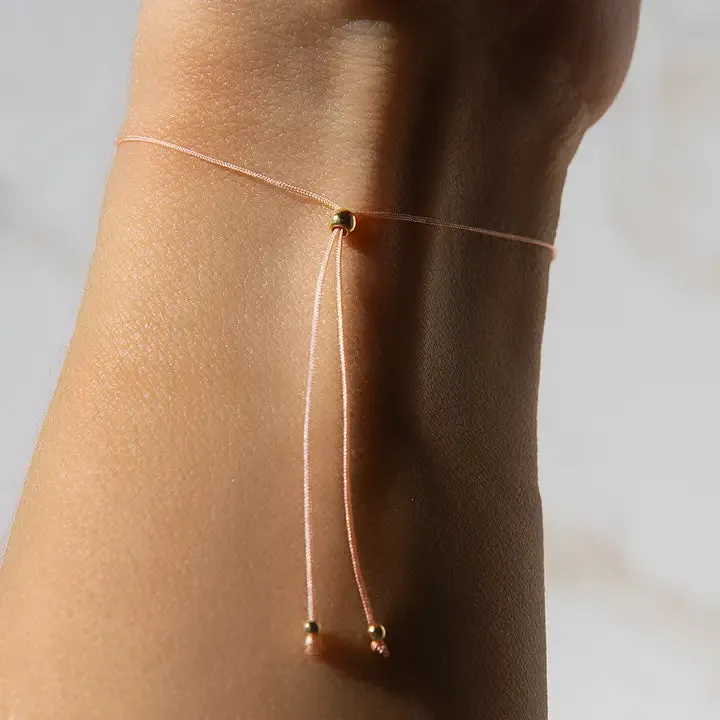 Let It Shine Beaded Cord Bracelet- Grace Upon Grace