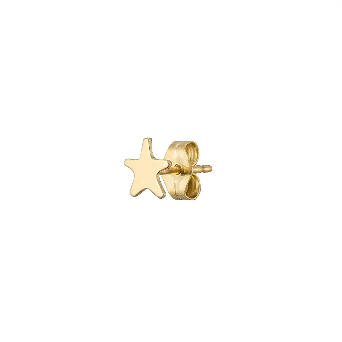 Little Star Studs in 14K Gold