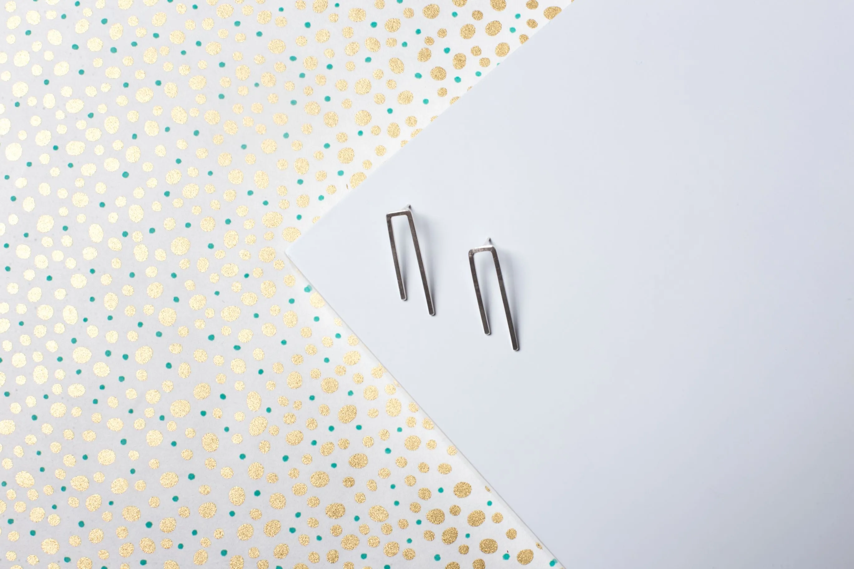 Long Line Bar Earrings