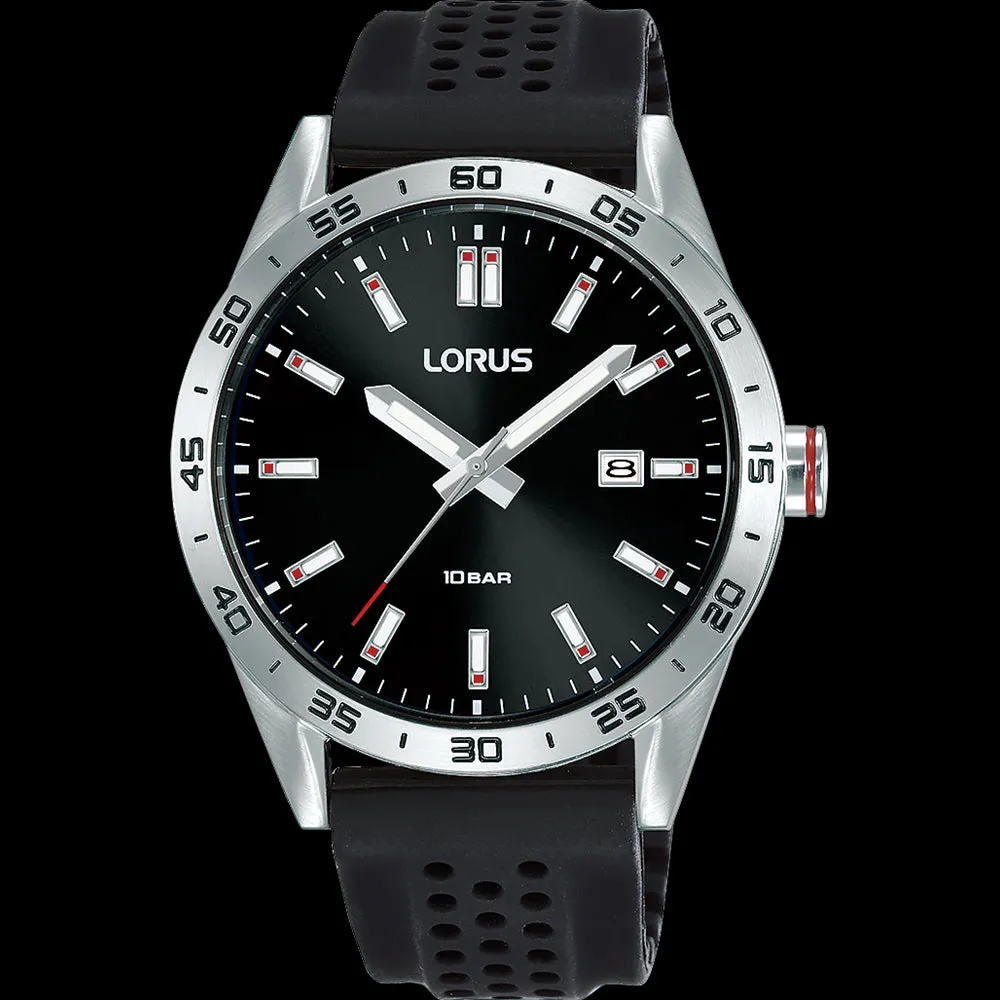 Lorus Sports Watch with Silicone Strap RXN61AX-9