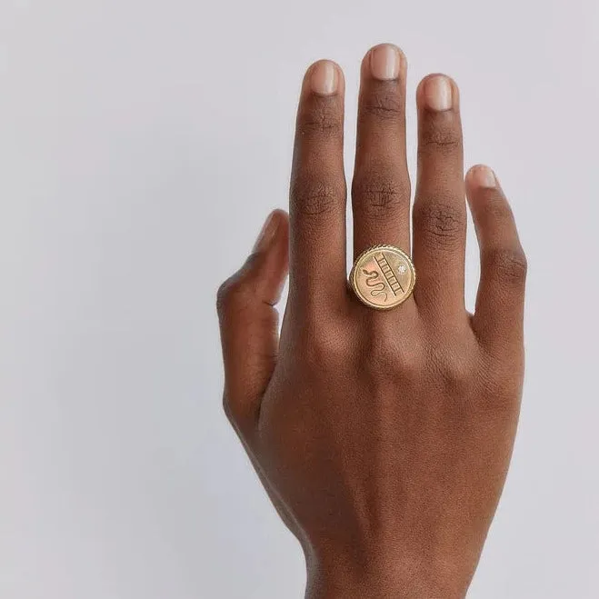 Love Signet Ring