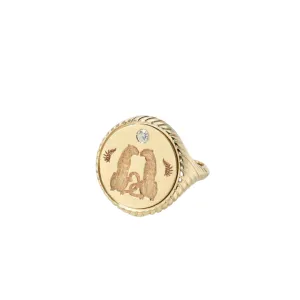 Love Signet Ring