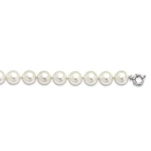 Majestik White Shell Pearl Necklace
