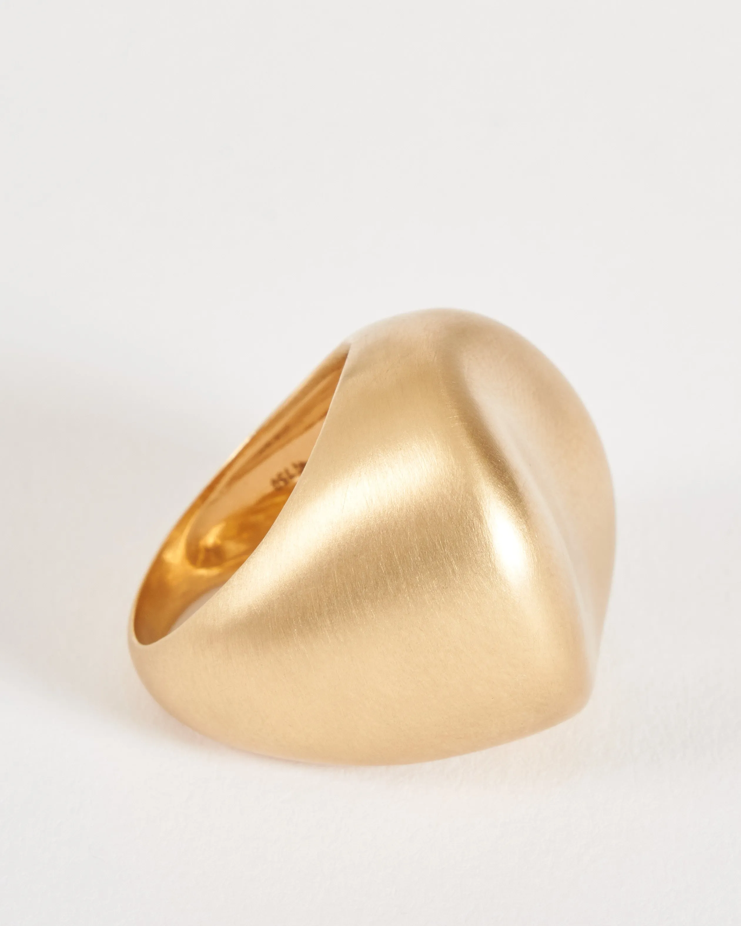 malak round ring - gold