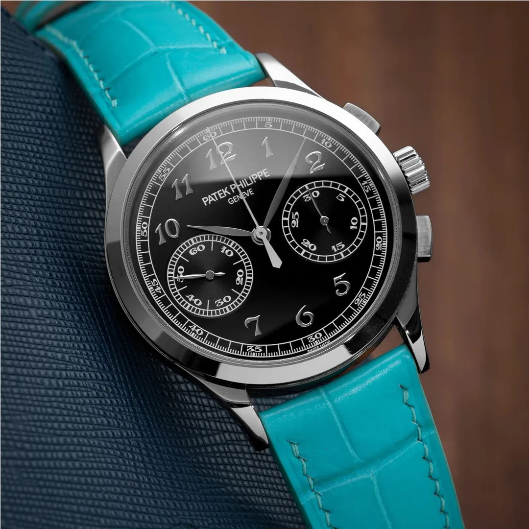Matte Turquoise Alligator Signature Strap
